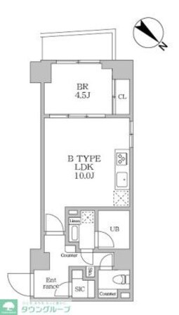 ルネサンスコート京成曳舟の物件間取画像